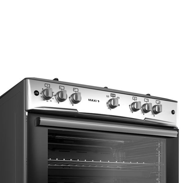 Maxi 60*90 5 Burner Gas Cooker INOX - Image 3