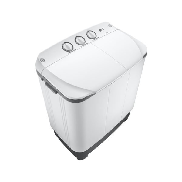 LG WP-710RD 6KG Top Load Twin Tub Washing Machine LGWM710RD-WP - Image 2