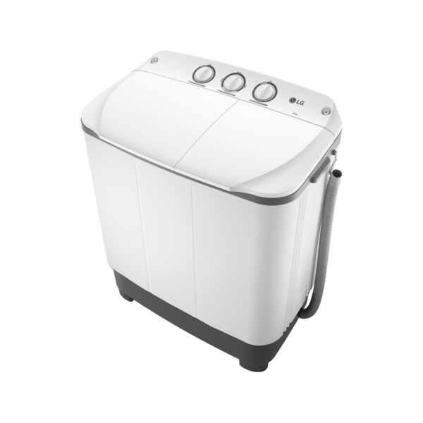 LG WP-710RD 6KG Top Load Twin Tub Washing Machine LGWM710RD-WP - Image 4