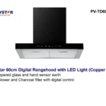 Polystar 60CM Rangehood with LED Light PV-TD6010B
