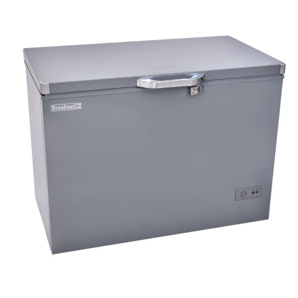 Scanfrost 300 Litres Chest Freezer Cooling Retention Color Silver| SFL300ECO
