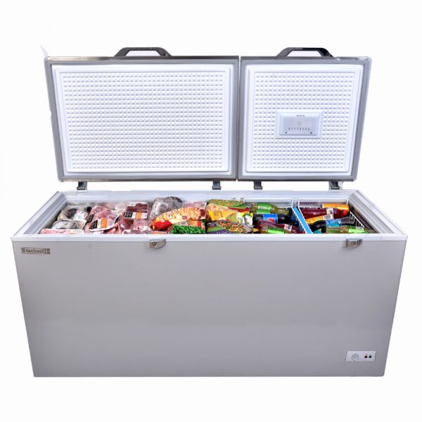 Scanfrost 400 Litres Inverter Chest Freezer with Inverter Compressor | Energy Savings Upto 54% – SFL400 INV